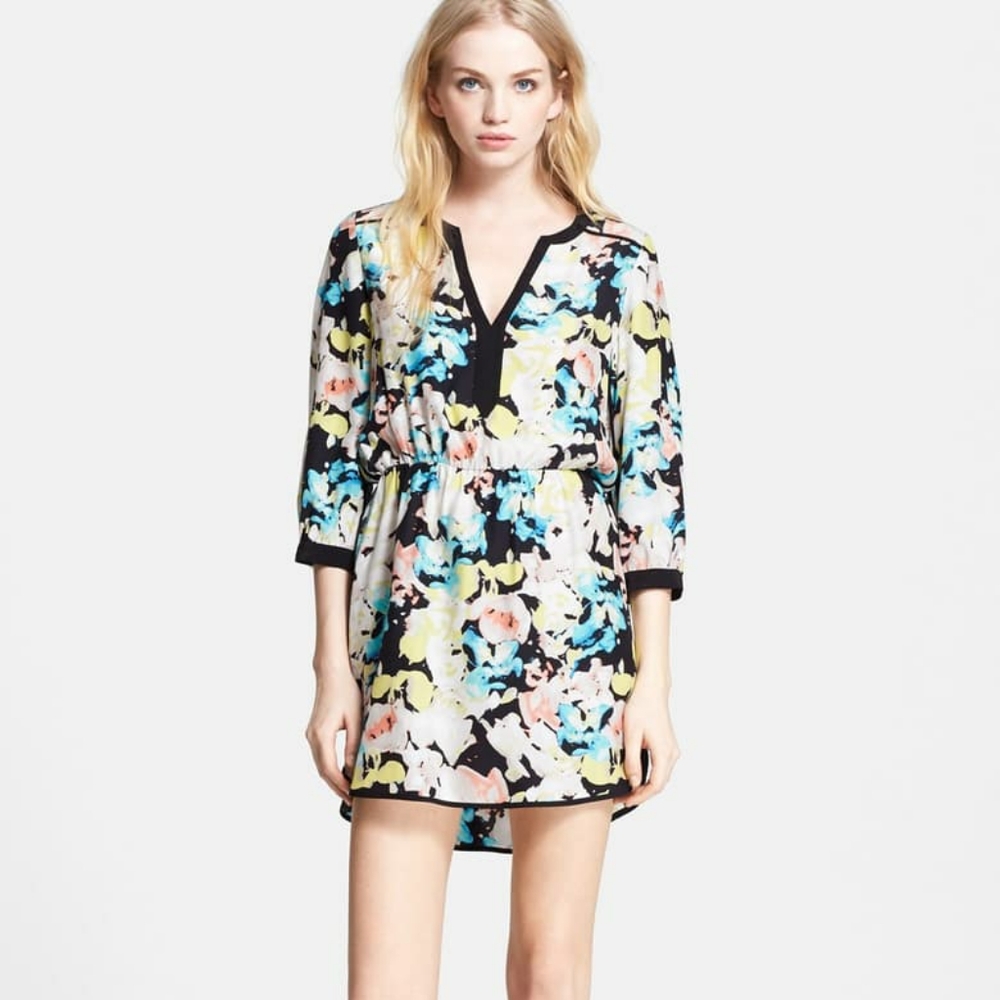 Parker Mallory Silk Dress Size Small (4-6)
